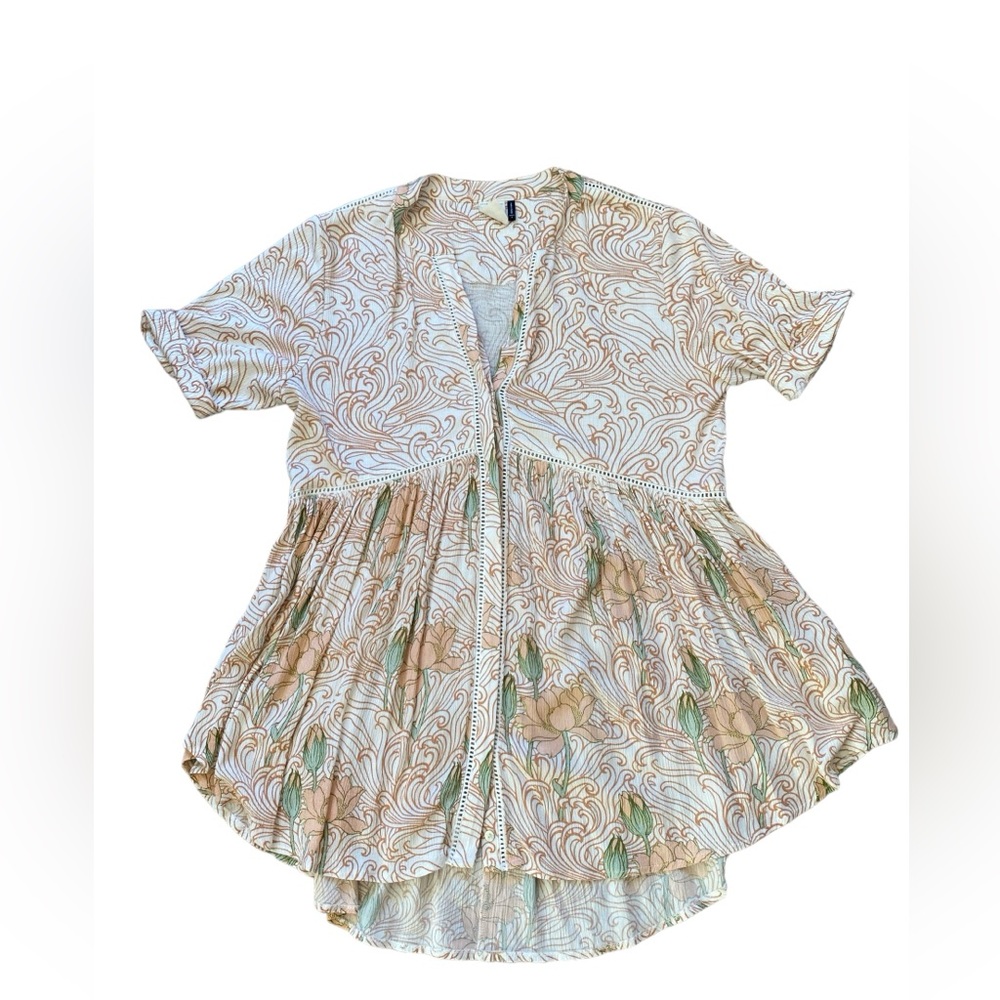 Anthropologie Akemi + Kin Button Blouse